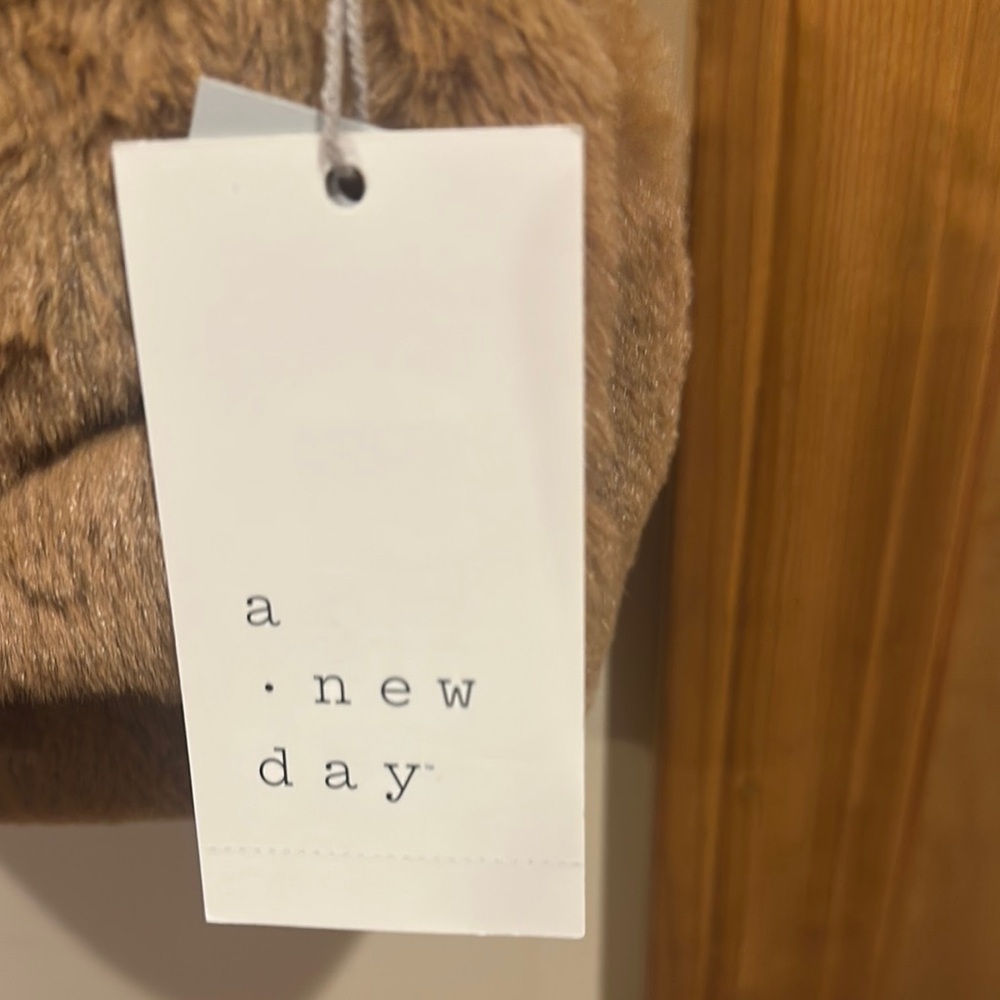A New Day Brown Cork-Like Crossbody Bag - Picture 4 of 12